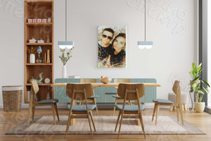 Фотокартина в стиле дрим-арт на холсте 40х60см «Пара» — фото 3