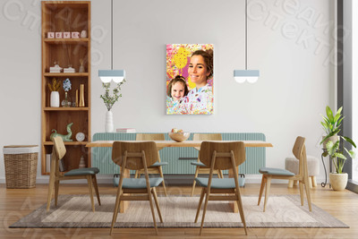 Фотокартина в стиле дрим-арт на холсте 40х60см — фото