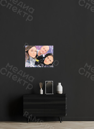 Фотокартина в стиле дрим-арт на холсте 40х50см «Семья» — фото 1