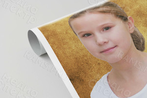 Фотокартина на холсте 40х60см «Девочка с улыбкой Моны Лизы» — фото 3