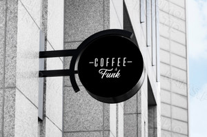 Вывеска световая для кафе «COFFEE~Funk» — фото 1