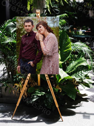 Фотокартина на холсте с подрамником 60х80 см — фото