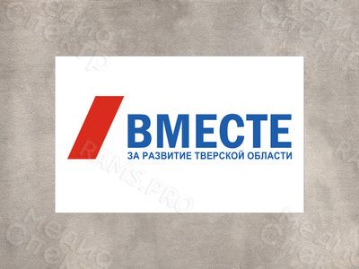 Баннер «ВМЕСТЕ за развитие Тверской области» — фото