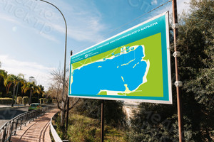 Баннер-схема 3х2м Константиновский карьер 2021 — фото 3