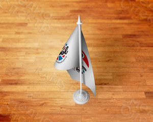 Флажки настольные с логотипом ЯЦ «COOL SCHOOL» — фото 2