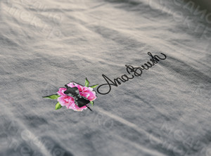 Разработка логотипа для авторского ателье дизайнерской одежды бренда «Ana Brush» — фото 5