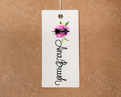 Разработка логотипа для авторского ателье дизайнерской одежды бренда «Ana Brush» — фото