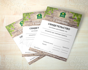 Свидетельство А4 «Банная школа в Дубровках» — фото 3