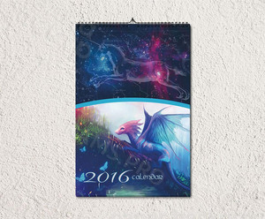 Календарь А3 настенный дизайнерский 2016 — фото 1