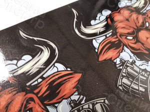 Наклейки на мотоцикл: эмблема клуба «BMW BOXER CLUB» — фото 6