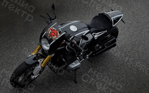 Наклейки на мотоцикл: эмблема клуба «BMW BOXER CLUB» — фото 1