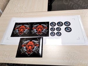 Наклейки на мотоцикл: эмблема клуба «BMW BOXER CLUB» — фото 5