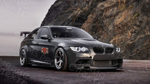 Наклейки на мотоцикл: эмблема клуба «BMW BOXER CLUB» — фото 3