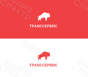 Логотип и фирменный стиль для грузового автосервиса «ТРАНССЕРВИС» — фото 3