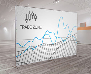 Press wall 3х2,2м «Trade Zone Camp» — фото 1