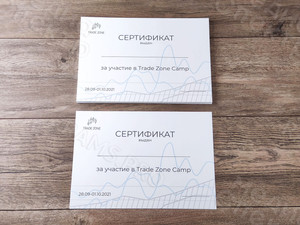 Сертификаты Trade Zone Camp — фото 6