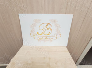 Табличка с логотипом клуба «Валери» — фото 4