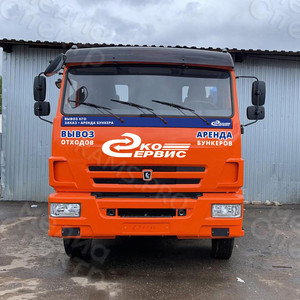 Оклейка спецавтотранспорта КАМАЗ «Эко-Сервис» — фото