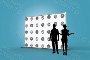 Press-wall 3х2м для видеоконференции ГМУ 19-20.10.2021 — фото 1