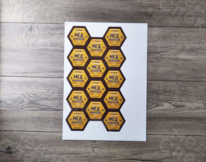 Этикетки на стеклянные банки «МЕД от Толяна» — фото 4