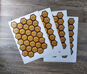 Этикетки на стеклянные банки «МЕД от Толяна» — фото 7