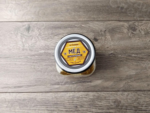 Этикетки на стеклянные банки «МЕД от Толяна» — фото 8