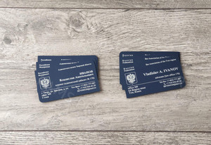 Визитка для адвоката на русском и английском языках — фото 6