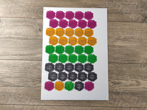 Этикетки-наклейки фигурные на упаковку с составом продукции — фото 7