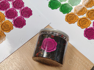 Этикетки-наклейки фигурные на упаковку с составом продукции — фото 8