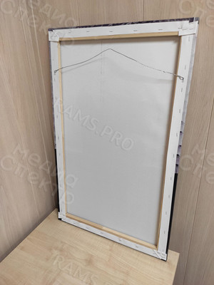 Картина с ЧБ фотографией «Две девушки» — фото 6