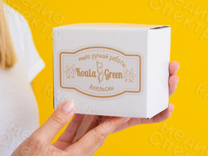 Наклейки-этикетки фигурные на упаковку «Мыло» — фото 4