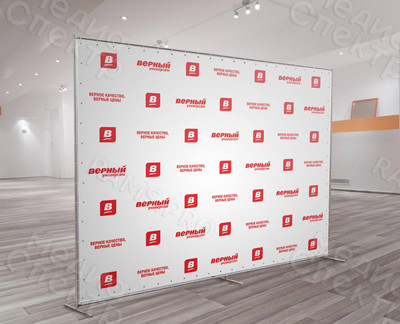 Press Wall универсам «Верный» Вышний Волочек — фото