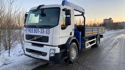 Наклейка на кабину Volvo FE 240 — фото