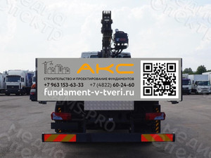 Щиты из композита на борта манипулятора Volvo FE 240 «АКС» — фото 1