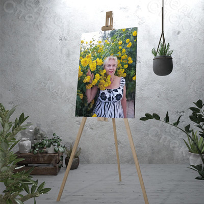 Фотокартина 40х60см на подрамнике «Подарок на юбилей» — фото