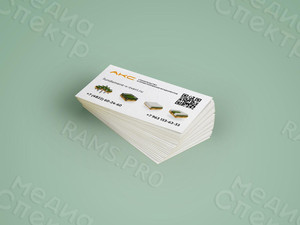 Визитка для строительной компании «АКС» — фото 4