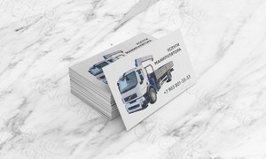 Визитка для строительной компании «АКС» — фото 3