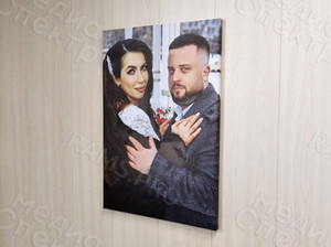 Фотокартина 50х70см «Молодожены» — фото 3