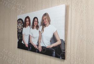 Фотокартина 80х50см на подрамнике «Три подруги» — фото 4