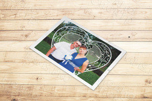 Печать на холсте для картины 40х30см «Свадьба» — фото 1