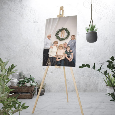 Фотокартины с семейными фото на холсте — фото