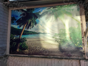 Баннеры на фасад дачного дома «Пальмы» — фото 4