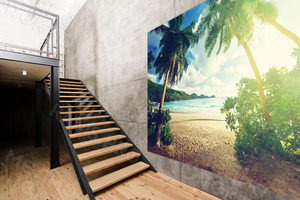 Баннеры на фасад дачного дома «Пальмы» — фото 2