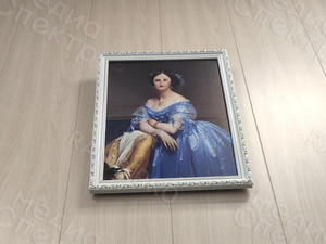 Картина-фотомонтаж – портрет в историческом стиле «Княгиня» — фото 7