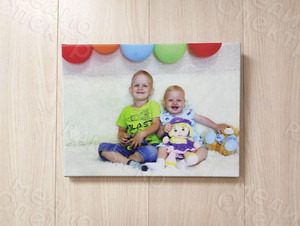 Фотокартина 40х30см «Дети с шарами» — фото 4