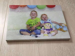 Фотокартина 40х30см «Дети с шарами» — фото 7