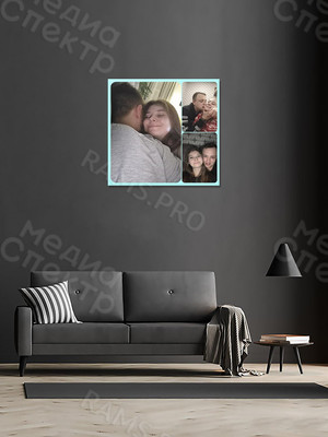 Картина-фотоколлаж 50х50см из 3-х фото — фото 1