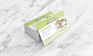 Визитка-приглашение «Клуб здоровья» — фото 2