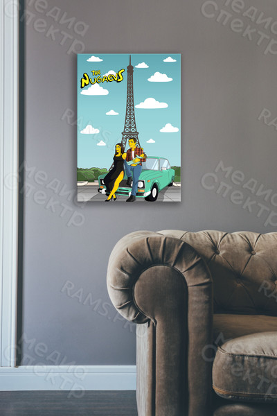 Фотокартина 50х70см в стиле арт — фото