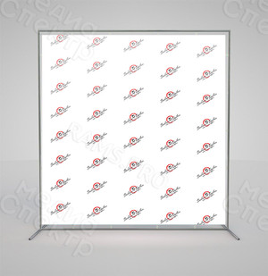 Фотозона-Press Wall 2,25х2,25м на стену салона красоты мастера-визажиста Снежана Дятлова — фото 3